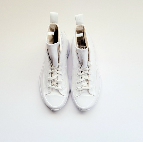 Converse Run Star Hike 'Triple White' Women's 5.5 - Picture 3 of 6